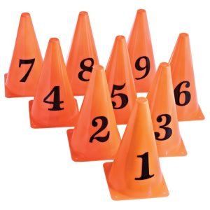 Numbered Cones - 9in. (Set of 9)